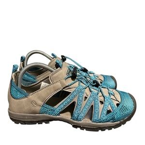 Northside Active Sandals, Blue & Gray , Synthetic, Womens US Size 9   218318W490